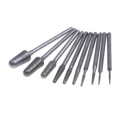 O-ON 鑽石圓錐形磨頭11件組, 1個