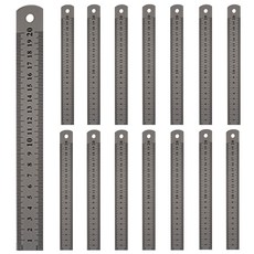 BlueMato 高頻包裝鋼尺 I-4 20cm, 混色, 15個