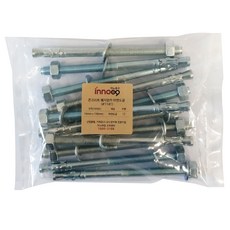 이노공구 콘크리트 웨지앙카 아연도금 1141, 12개