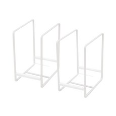 mono flat 廚房餐具收納架 2p, 白色的