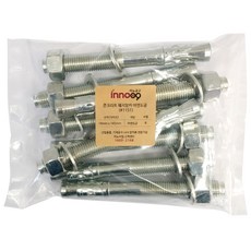 鍍鋅螺絲 1140 10*120 mm, 1個