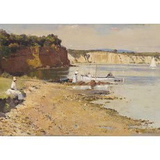 寧靜的大海Menton拼圖 GF10-00262, 1000件, 混色