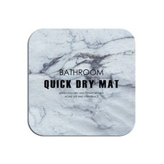 Kong K-LIVING HOME 大理石多用途珪藻土杯墊 D 5, 1個, 灰色