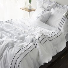 飯店式線條寢具組
