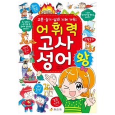 어휘력 고사성어 왕:교훈 슬기 삶의 지혜 가득, 효리원, 상세 설명 참조