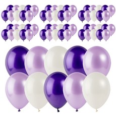 火箭氣球 30cm, 珠光薰衣草色調, 200個