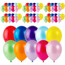 火箭氣球 30cm, 珠光彩虹, 200個
