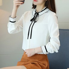 LUNA GIRL 領結蝴蝶結罩衫