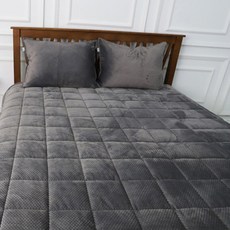 溫和超細纖維被墊, 灰色