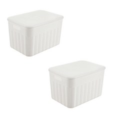THE ZAKKA 人字形收納整理器 S, 白色的, 2個