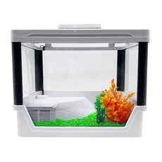 아쿠아테라 거북이어항 WG300A + 컬러스톤 그린 2kg + 인조수초 2종 플로워링 세트, 1세트