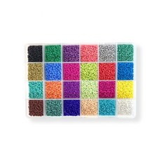 DIY珠子組 4色款 2mm, 生動的墊子, 1套