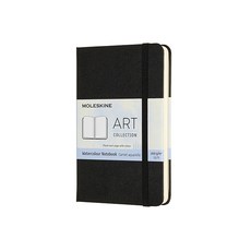 MOLESKINE 藝術收藏水彩筆記黑色, 1個