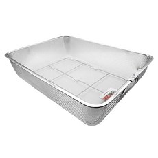 진성스타 스텐 사각바구니 A형 고운망, 1개