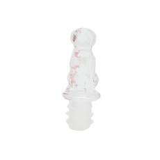 YUMS多功能葡萄酒矽膠塞, 透明的小狗, 1個