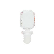 윰스 다용도 와인 실리콘 마개, 투명다이아몬드, 1개