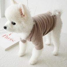 honeydog 每日狗狗基本T恤, 淺米色, 1個