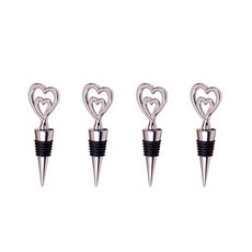 鋼矽膠塞, 心銀, 4個