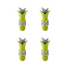 YUMS百合矽膠塞, 綠色 灰色, 4個