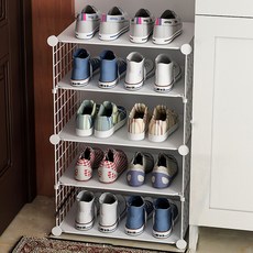 Gapang 預製窄入口鞋櫃 5 步 E 白色, 1個