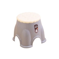 GAPANG 灰色塑膠矮凳 H款 L號, 1個