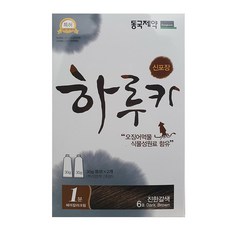 Dongkook 東國製藥 魷魚墨汁染髮劑, 6號 Dark Brown, 1盒