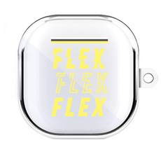 원베스트 갤럭시 버즈 라이브 /버즈2 투명 젤리 디자인 케이스, 365 힙합플렉스