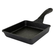 PIATTO IH瓦斯爐通用單柄方形不沾玉子燒煎鍋, 15 x 18 厘米, 1個