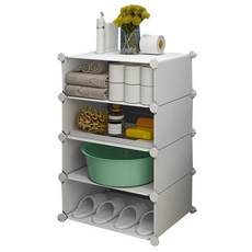 GAPANG 浴室收納櫃層架 B, 白色的, 1個