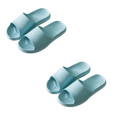 THE ZAKKA 柔軟防滑拖鞋 235~240mm, 淺藍色, 2個