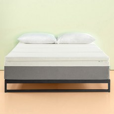 지누스 얼티마 4단 메모리폼 토퍼, 아이보리, 10cm