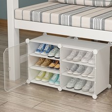 GAPANG 塑膠縫隙收納櫃 白色 3層 J, 1個