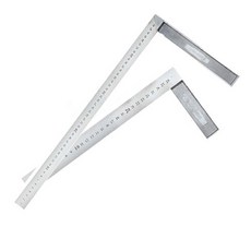 O-ON 木工用雙面直角尺 300mm + 500mm 套組, 1套