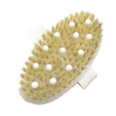 Ocean 原木可拆式身體按摩刷, 單一顏色, 1個, 1入