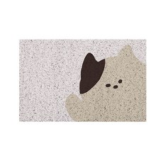 Alleophom 動物印花防滑地墊 40 x 60 cm, 貓咪, 1個