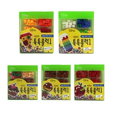 EZpia Easy Tuk Tuk積木1 零食製作遊戲 5件組, 混合顏色