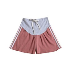 Yems孕婦條紋短褲