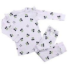 Maykids 童款印花30支棉長袖套裝