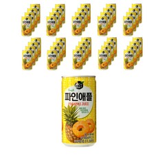 참맑은 파인애플 주스, 60개, 180ml