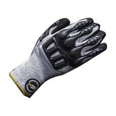 HAND MAX X-PACT 防衝擊手套 L, 灰色 + 黃色, 1套