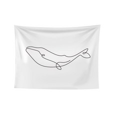 Yum's 布藝海報內飾 150cmX130cm 鯨魚 1ea, 鯨