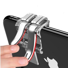 手機扳機搖桿 銀色 2件組, BGT1000, 1套