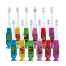 b.brite 森林動物圖案LED燈可定時牙刷 6組, 混色, 2組, 6個裝