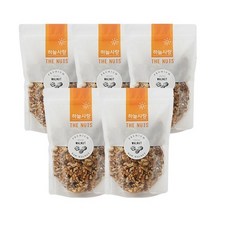 Sky Love 拉鍊袋裝烤胡桃, 400克, 5個