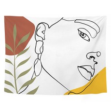 I Luv Home 感性素描掛毯布海報, GT3534