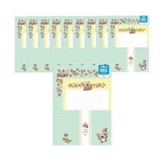 ibis 動物印花信封信紙 IL11503, 考拉, 10個