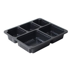 Pack2u 密封容器小分裝 黑色 NS 23194-5A, 200個, 1入