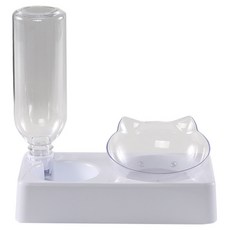 Seven H半自動透明球餵食器 500ml, 混色, 1個