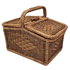 Cutie Phillatan 野餐籃 F405M 中號 40 x 25 x 24 厘米, 混色, 1個