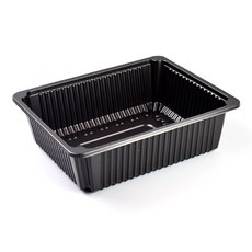 일회용 실링용기 YS 23197 블랙, 1개입, 300개